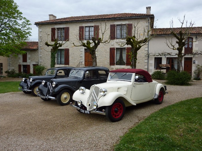 3 tractions avant citroen