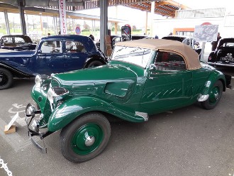 Superbe cabriolet de 1938.