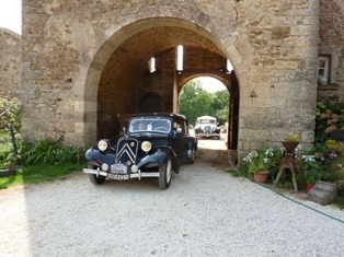 entrée dans château de Marconnay