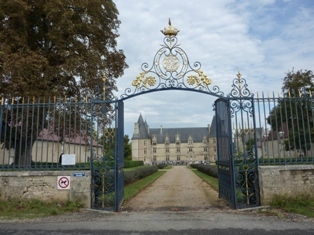 entrée du château de la Roche