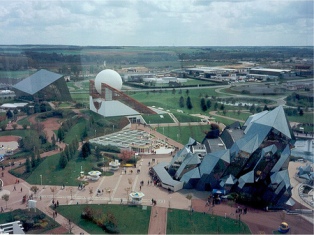 futuroscope vu de la tour