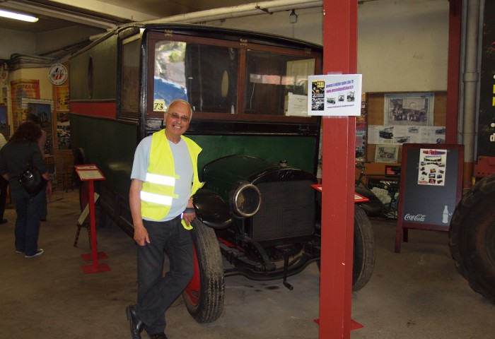 Jean-pierre et son musée à Montrichard