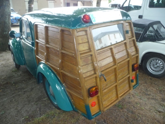 Simca 5 camionnette 1947 vue arrière