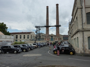 parking musée automobile de Châtellerault