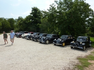 tractions parking château de Marconnay