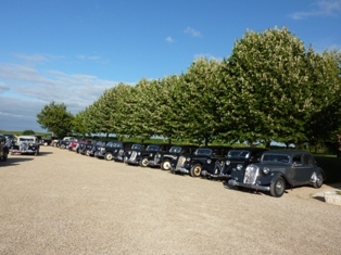 tractions sur parking de la cave